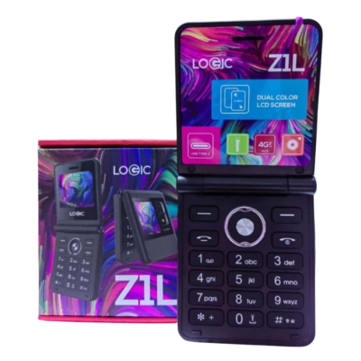 Celular tapa 4g Doble Pantalla logic z1l